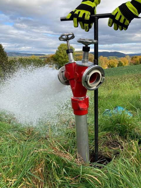 Prüffoto 2: Spülung bis klares Wasser austritt
